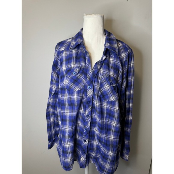 torrid Tops - Torrid Women's Button-Up Flannel Top‎